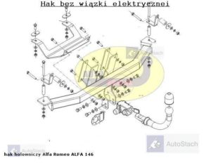 hak-holowniczy-alfa-romeo-alfa-146-al32a