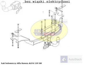 hak-holowniczy-alfa-romeo-alfa-159-al38a