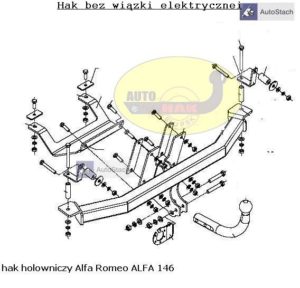 hak_holowniczy_alfa_romeo_alfa_146_al32