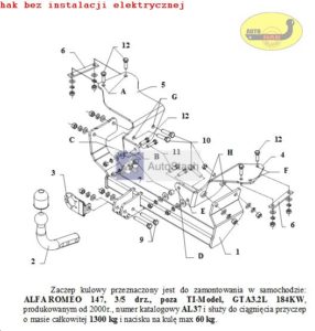 hak_holowniczy_alfa_romeo_147_al37
